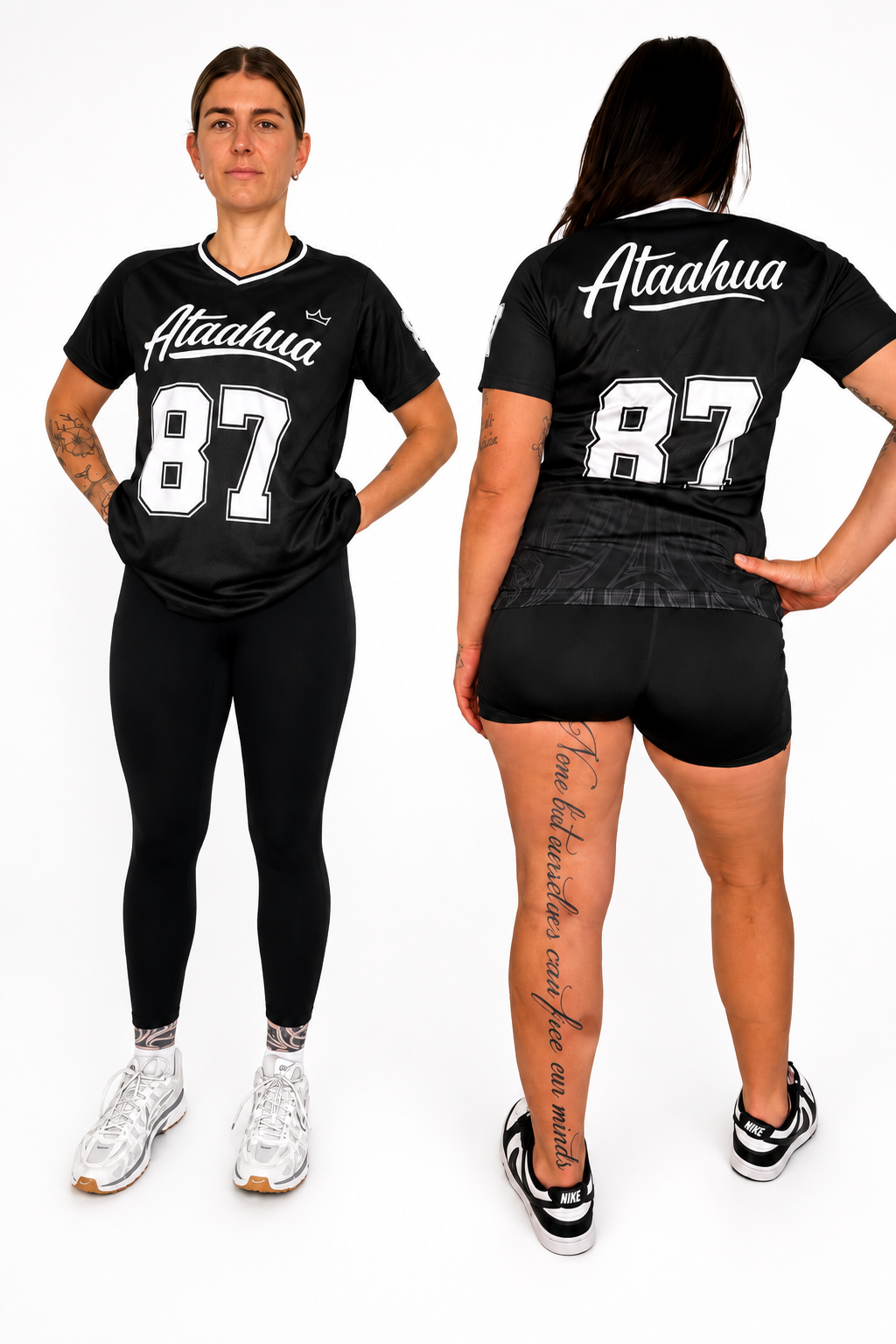 Ataahua 87 Performance Tee Black